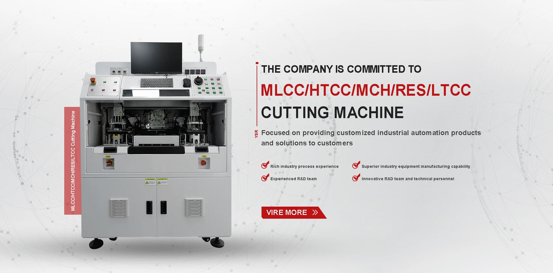 Máy cắt MLCC/HTCC/MCH/RES/LTCC